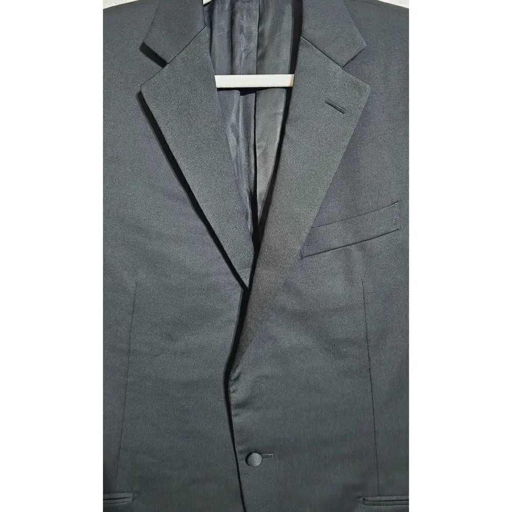 Ermenegildo Zegna MR. SID All Season Twill black wool blazer size EU54R US44R - Picture 2 of 9